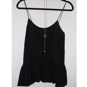 Club Monaco Gold Long Necklace